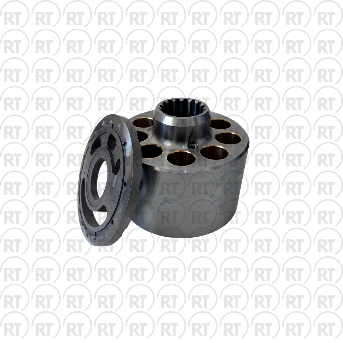 Bloco e Placa Direita PC350-8 Komatsu 708-2G-04262