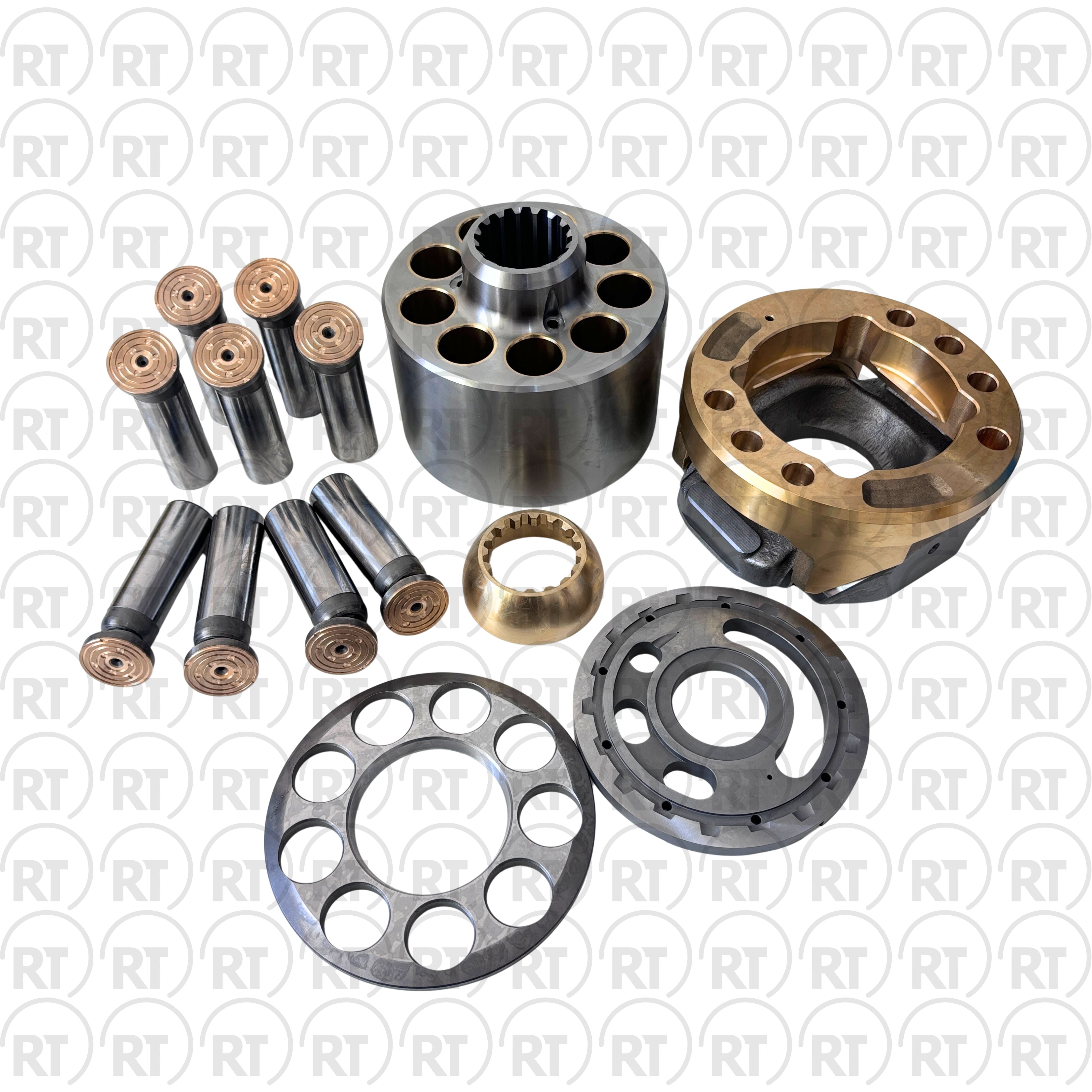 CONJUNTO ROTATIVO DA BOMBA HIDRÁULICA PC350-8 KOMATSU